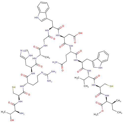 Chemical structure of BindingDB Monomer ID 50370746